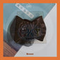 Professional Head Flower Hairpin Headgear Satin Bow Net Bag Hair Clip Bow Nurse Hotel Bank Work Hair Clip
