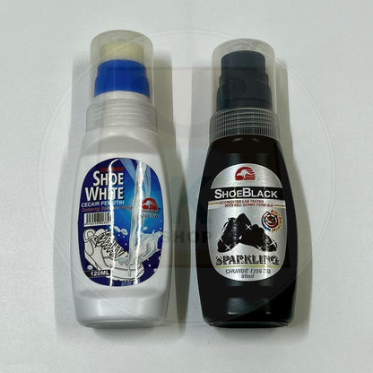 Chunbe Sparkling Shoe White Kapur Kasut Putih Shoe Black 80ml 120ml Pemutih Kasut Sekolah Shoes Whitening Kasut Hitam