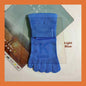 Breathable Non-slip Cotton Split Toe Ladies Five Finger Socks Yoga Socks Floor Socks Stoking Jari Outdoor Green Family