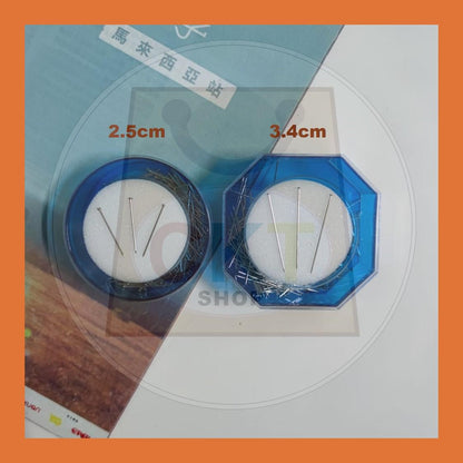Jarum Peniti Hard Steel Pin Cushion Pack Tukang Jahit 15g Sponge Needles Pin untuk Tudung Hijab Shawl