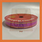 Reben 18mm 10M PP Fancy Ribbon With Gold Edge Riben Plastic Gold Line 10 Meter 10 Metre