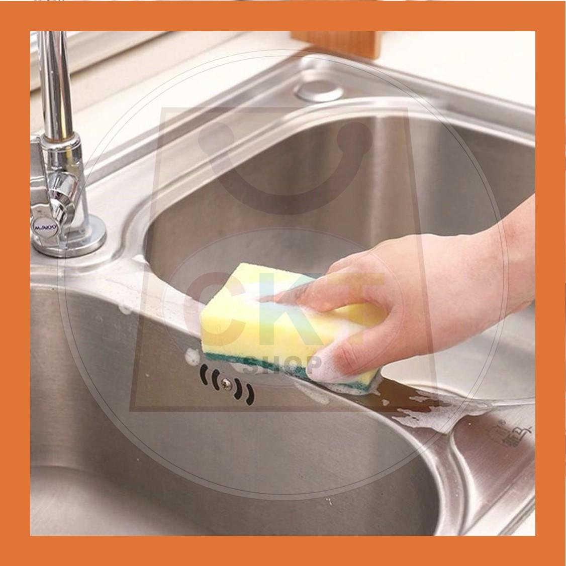 Merry Brite Dual-Sided Dishwashing Sponge - Span Cuci Pinggan Dwi-Sisi By Merry Brite Thailand