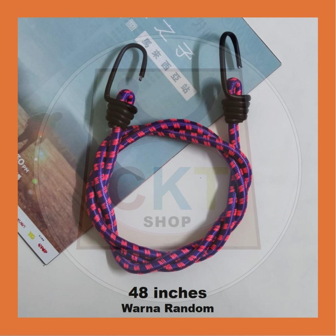 Multipurpose Rubber Belt Bag Bicycle Luggage Rope Hook Tali Motosikal Ikat Bag Getah Ikat Beg Basikal