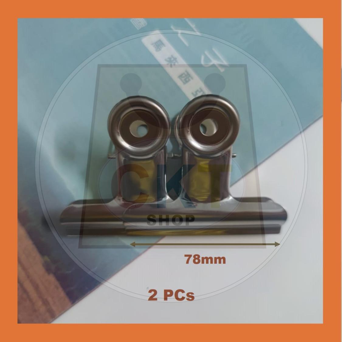 Spring Clip Round Clip Metal Clip Bulldog Paper Clip Bullnose Clip Metal Chromed Round