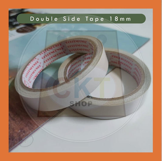 18mm Double Sided White Tissue Tape Double side Tape Sweettape Double Sided Tissue Tape