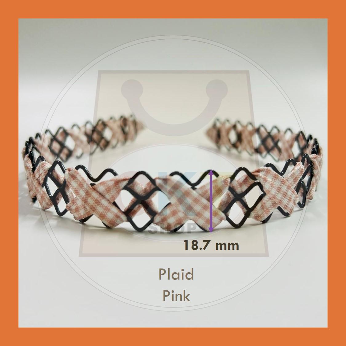 Women Men Unisex Black Hair Band Hairband Steel Metal Cekak Rambut Hitam Besi Gulung Spring Hair Band