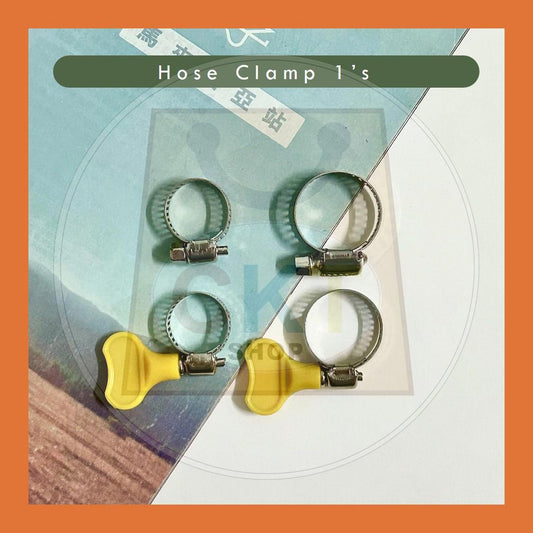 Stainless Steel Hose Clip Hose Clamp Adjustable Hose Pipe Clips Fastener Paip Clip Paip Clamp