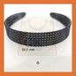 Hairband Plastic Black Headband Cekak Rambut Hitam Hair Band Female Male Unisex Black Hitam Premium Plastic Casual Daily Retro