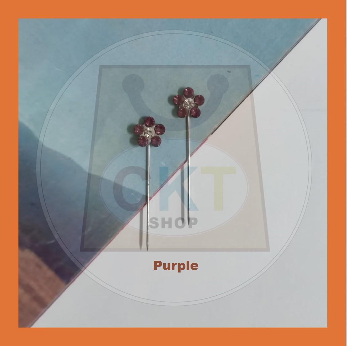 [READY STOCK] 2PCs set Pin Jarum Peniti Pin Shawl Brooch Jarum Peniti Kerongsang Pin Tudung Pin Hijab