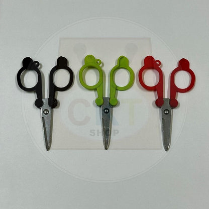 Travel Standard Steel Foldable Scissors Cut Office High Quality Gunting Lipat Small Folding Portable Scissors 6cm 10cm