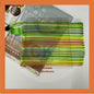 Rainbow Mesh Zipper Bag Transparent Zipper Bag / Document Bag / Pencil Bag