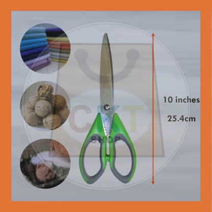 Stainless Steel Scissors Multi Function Kitchen Bone Scissors Gunting Dapur Ikan [READY STOCK]