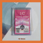 IC Holder Plastic PVC Clear Card Holder ID Business Credit Card Holder Case Organizer With 10 Pages 8 Pages