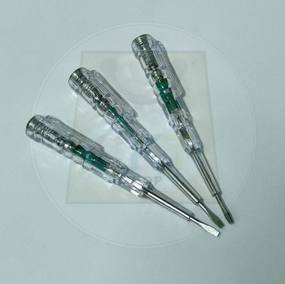 Induction Electric Test Pen Power Circuit Tester Flat Screwdriver Voltage Pen Electric Screwdriver