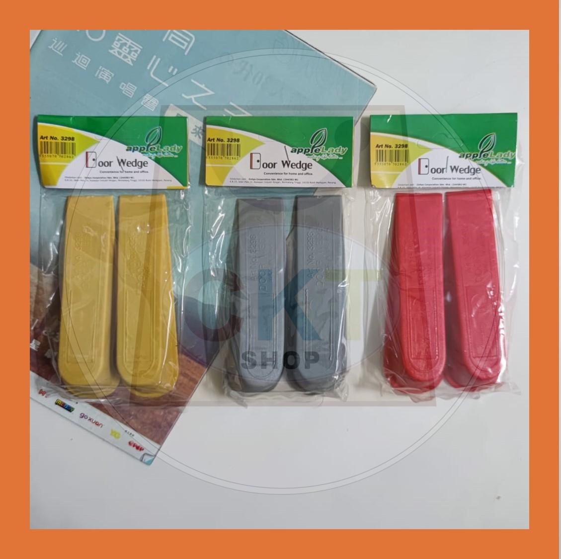 [READY STOCK] Door Wedge Stopper Shaped Floor Buffer Doorstop Keep Door Open Door Slam Getah Pintu Bilik Penyekat Pintu