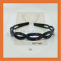 Hairband Plastic Black Headband Cekak Rambut Hitam Hair Band Female Male Unisex Black Hitam Premium Plastic Casual Daily Retro
