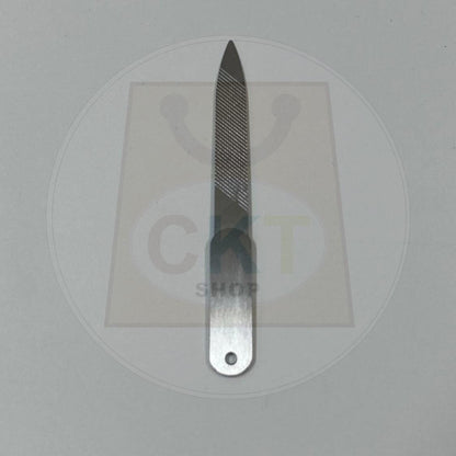 Stainless Steel Asah Kuku Nail File Manicure Nail Care Pengilat Kuku Nail Polish Tool  Double Sided Pointed Nail