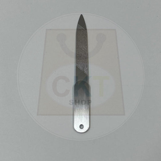 Stainless Steel Asah Kuku Nail File Manicure Nail Care Pengilat Kuku Nail Polish Tool  Double Sided Pointed Nail