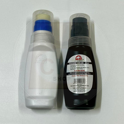 Chunbe Sparkling Shoe White Kapur Kasut Putih Shoe Black 80ml 120ml Pemutih Kasut Sekolah Shoes Whitening Kasut Hitam