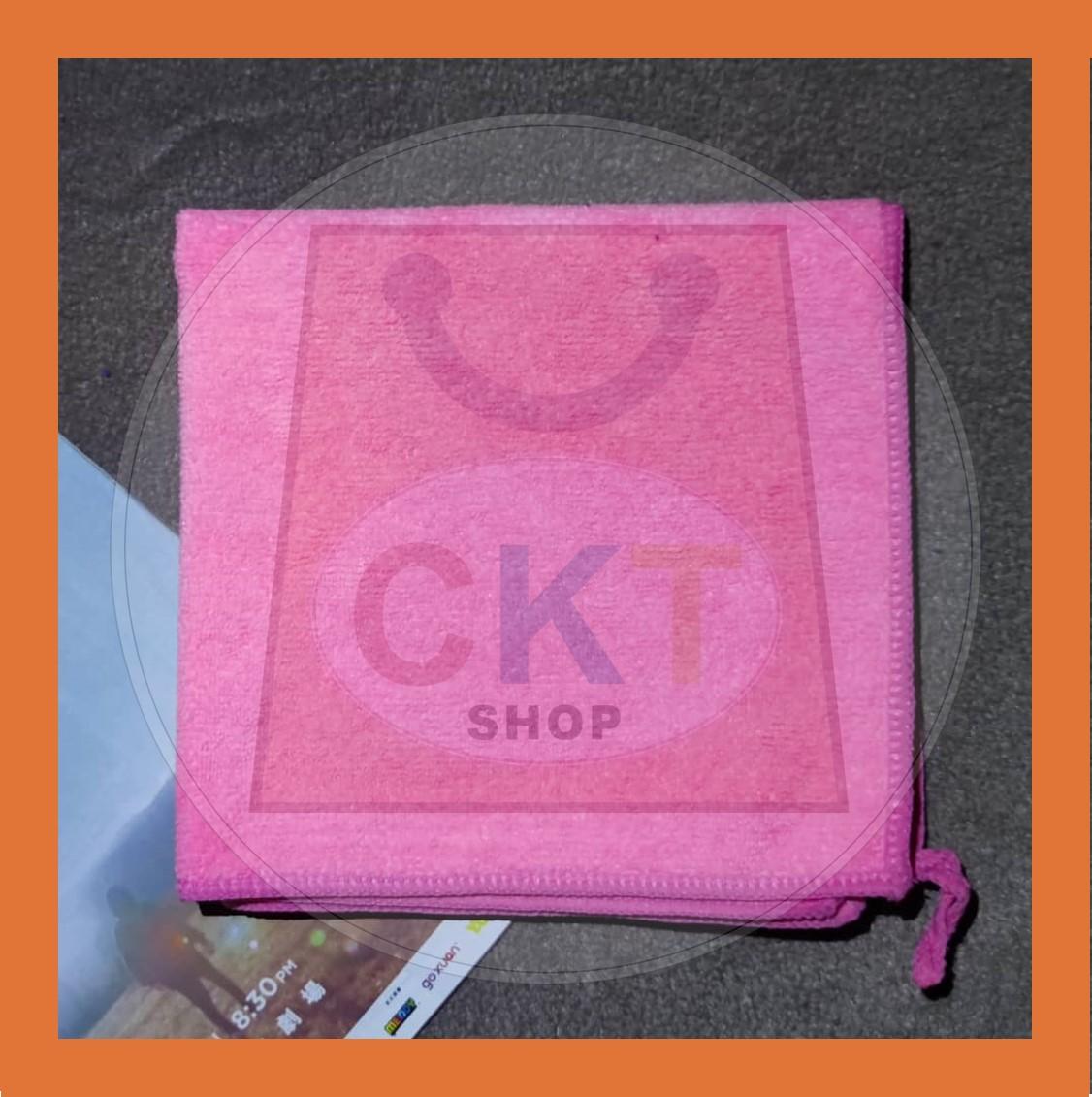 [READY STOCK] 40x40cm Car Cleaning Towel Plush Microfiber Wash Auto Care Wax Polishing Cloth Car Home Living Clean Wash