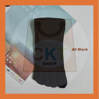Breathable Non-slip Cotton Split Toe Ladies Five Finger Socks Yoga Socks Floor Socks Stoking Jari Outdoor Green Family