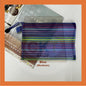 Rainbow Mesh Zipper Bag Transparent Zipper Bag / Document Bag / Pencil Bag