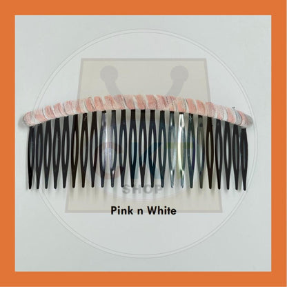 Invisible Headband Comb Black Head Pin Crown Baby Hair Non-Slip Bridal Penganting Rambut Sikat