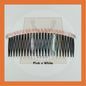 Invisible Headband Comb Black Head Pin Crown Baby Hair Non-Slip Bridal Penganting Rambut Sikat