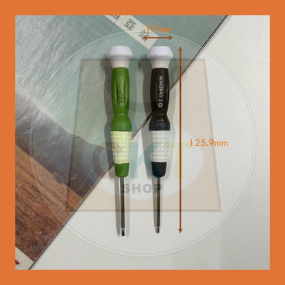 【Produk Baru】Set Pemutar Skru 2 dalam 1 – (+) & (–) Kepala 2.0 x 40mm | Screwdriver Set 2PCS