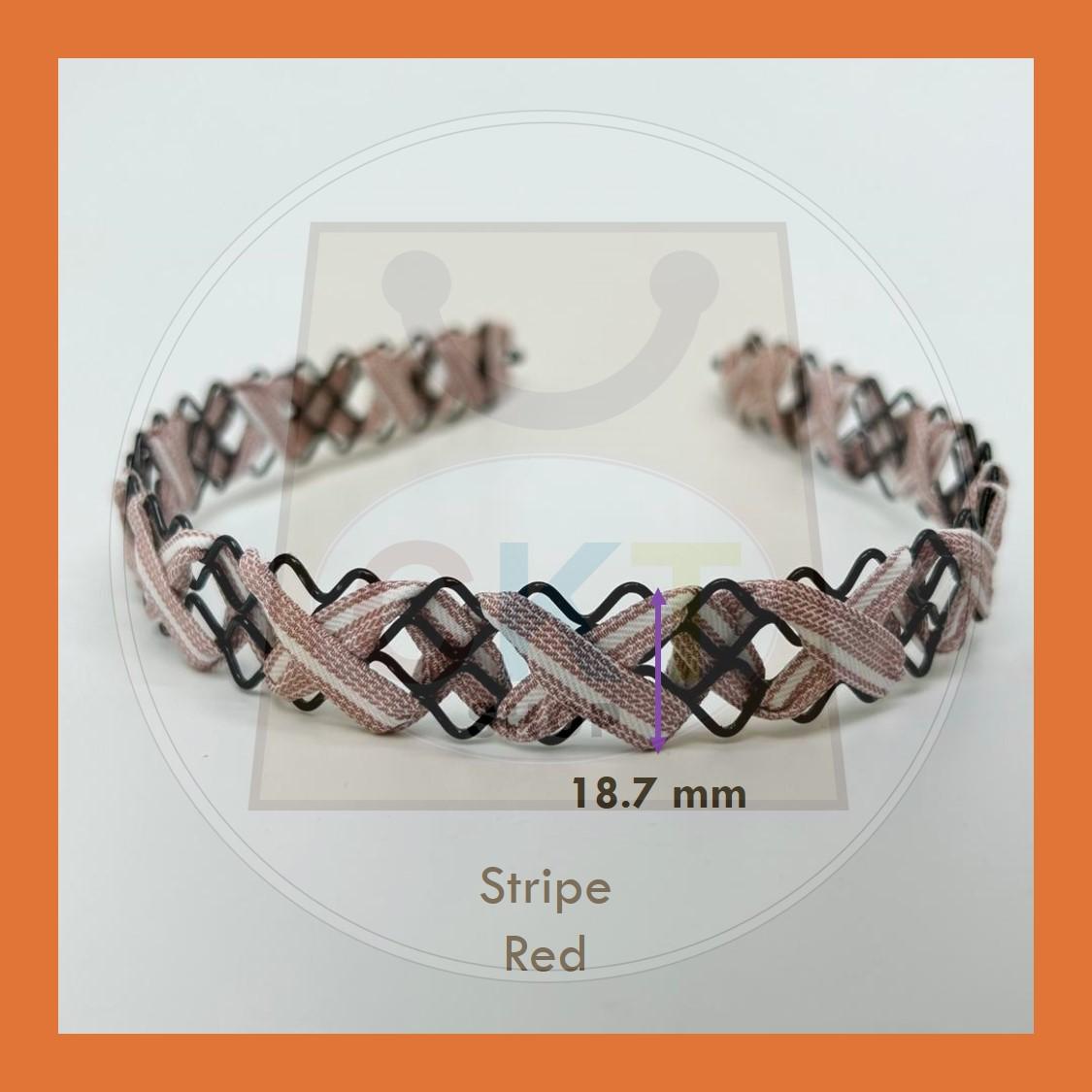 Women Men Unisex Black Hair Band Hairband Steel Metal Cekak Rambut Hitam Besi Gulung Spring Hair Band