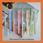 Comb Sikat Rambut  2s set Hair Lice Comb Sikat Kutu Plastik Tak Tajam Gadis Lady Cute Cartoon 2 in 1