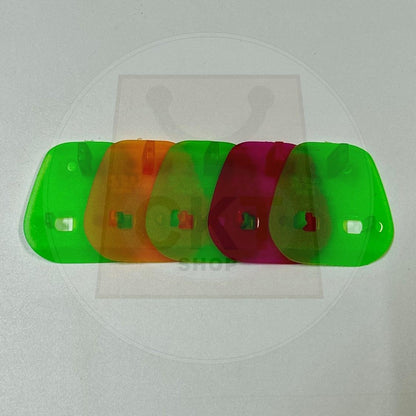 Colourful 13A Safety Switch Socket Plug Key 2 Pin to 3 Pin Converter