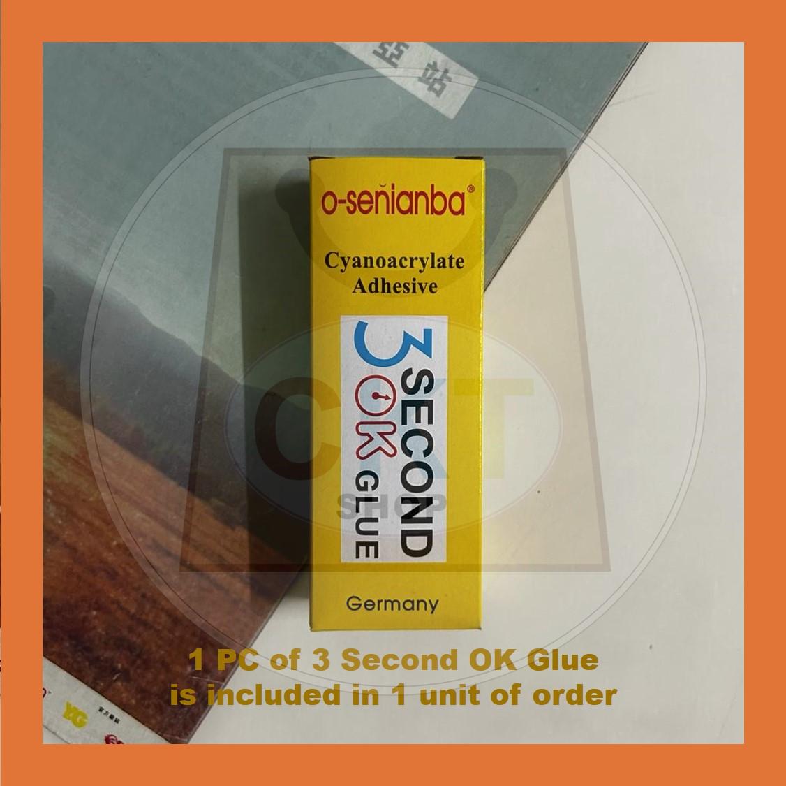 Super glue 502 Gam Glue Fast Dry 3 Second Gum Cair Waterly Type Glue (Not Gel Type)