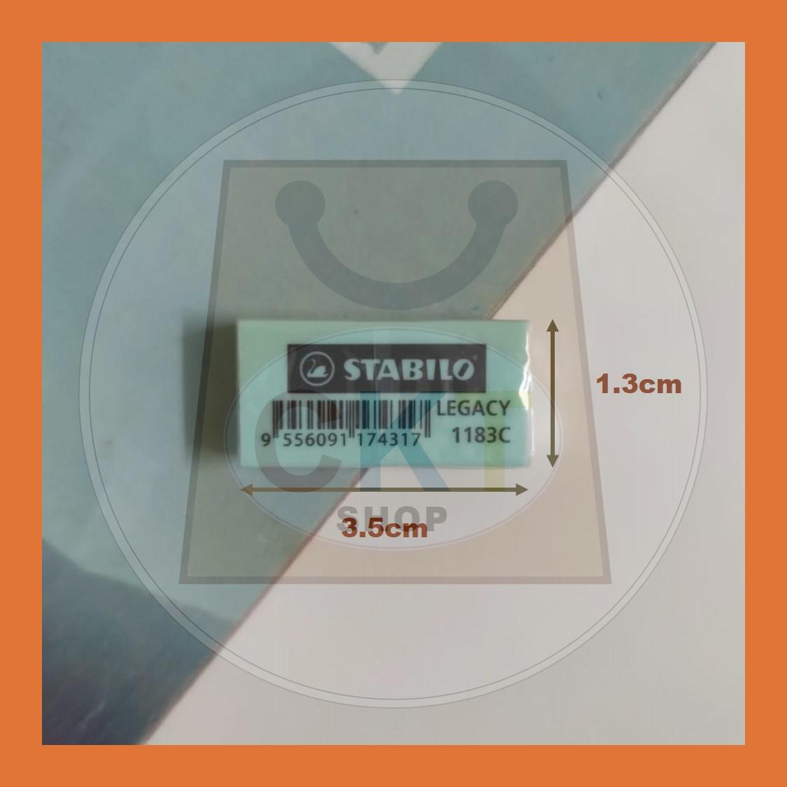 Stabilo Legacy Eraser 1183 / 1183C Rubber / Pemadam Office student