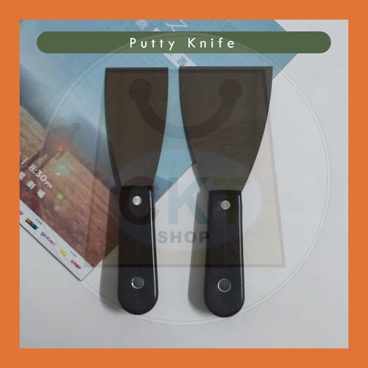 Stainless Steel Wood Handle Scrapper Wall Cement Paint Scraper Wall Plastering Putty Knife Pengikis Cat Dinding