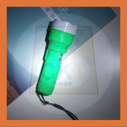 Outdoor Portable Strong Light Flashlight Plastic Torch Household Mini Lighting Tool LED Bright Light Keychain