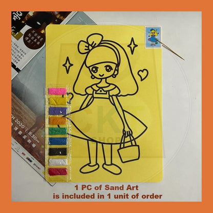 Colourful Scratch Art Card Diy Party Gift Card DIY Children Fun Art Kid DIY Art Craft Kraf Tangan