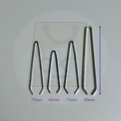Wide Head Tweezer 60mm 75mm 105mm Multipurpose Tools Precision Pincher Sepit Janggut Beard Hair Clip Kepit Janggut 1's