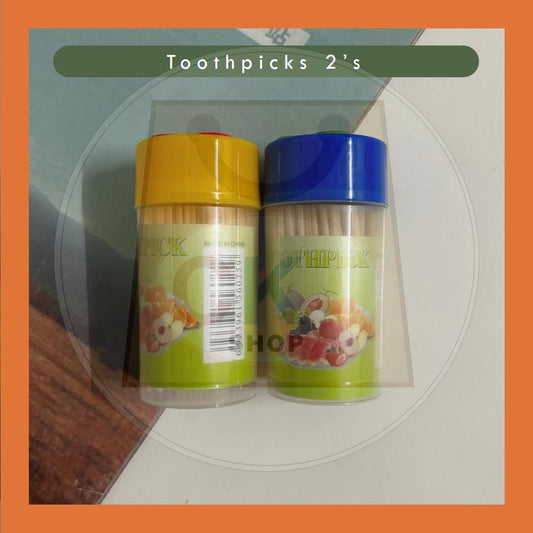 [READY STOCK] Disposable Toothpicks Pengorek Gigi 2 in 1