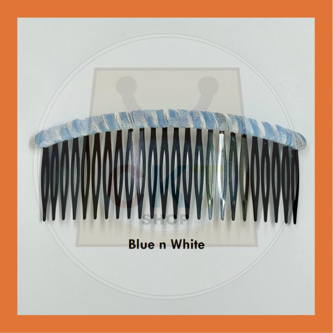 Invisible Headband Comb Black Head Pin Crown Baby Hair Non-Slip Bridal Penganting Rambut Sikat