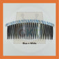 Invisible Headband Comb Black Head Pin Crown Baby Hair Non-Slip Bridal Penganting Rambut Sikat