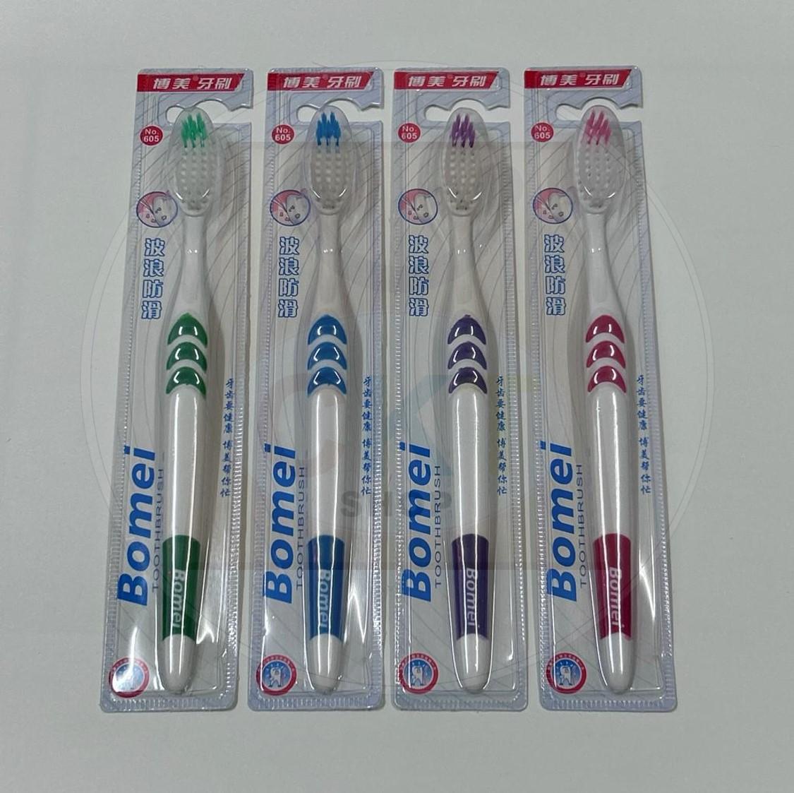 Bomei Adult Flexible Toothbrush Ultra Fine Bristles Dental Toothbrush Berus Gigi Tooth Brush  [READY STOCK]
