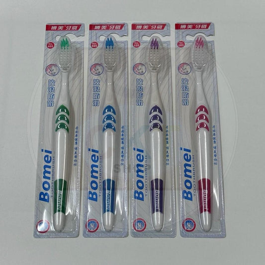 Bomei Adult Flexible Toothbrush Ultra Fine Bristles Dental Toothbrush Berus Gigi Tooth Brush  [READY STOCK]