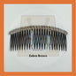Invisible Headband Comb Black Head Pin Crown Baby Hair Non-Slip Bridal Penganting Rambut Sikat
