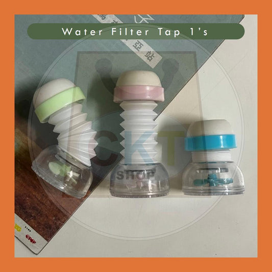360° Extendable Kitchen Anti Splash Stone Filter Shower Water Tap Faucet / Corong Penapis Paip Air
