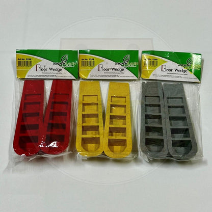 [READY STOCK] Door Wedge Stopper Shaped Floor Buffer Doorstop Keep Door Open Door Slam Getah Pintu Bilik Penyekat Pintu