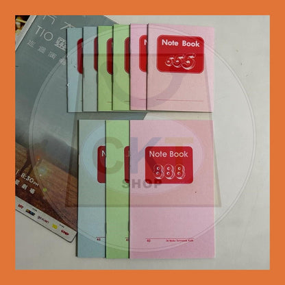 [READY STOCK] Note Book 555 888 / Buku Nota 555 888