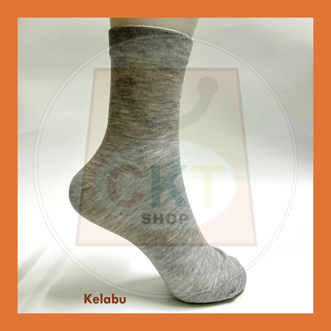 Stokin Lelaki Ankle Pendek Harian Kasual Sukan Kerja Men’s Ankle Socks Cotton Casual Sport Office