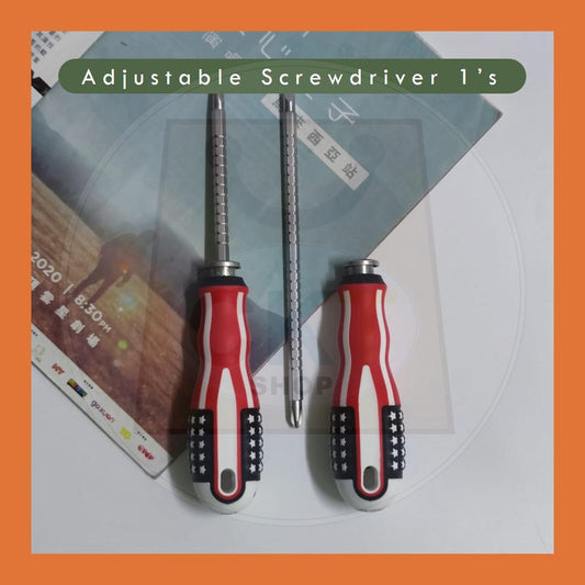 Adjustable Magnetic Two Way Screwdriver Multipurpose Screwdriver Pemutar Skru Driver 2 Way