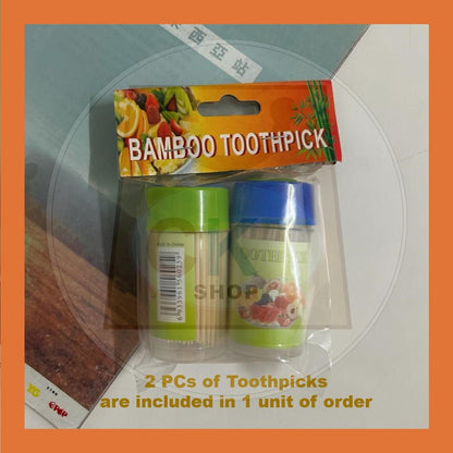 [READY STOCK] Disposable Toothpicks Pengorek Gigi 2 in 1